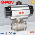 Three piece ball valve